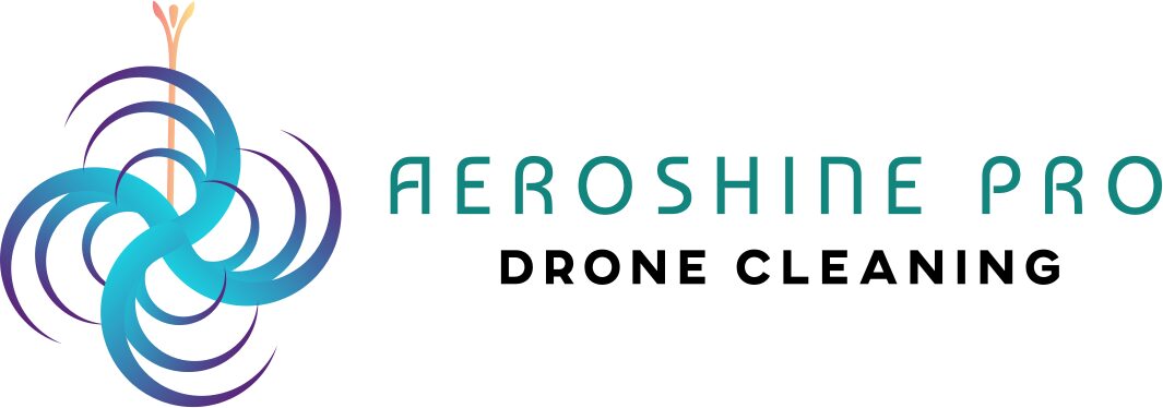 A logo for Aeroshot Drone Co. with stylized text.